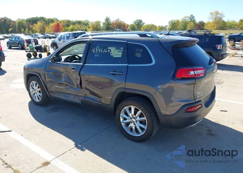 2015 Jeep Cherokee Limited из США, поврежденный, VIN 1C4PJMDB0FW534653